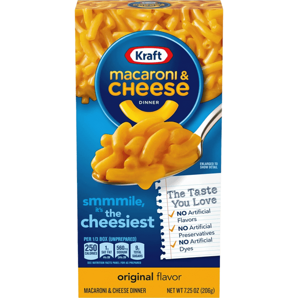 Kraft Macaroni & Cheese box