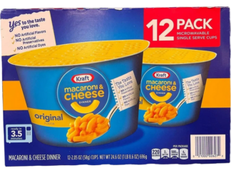 Original flavor Kraft mac and cheese