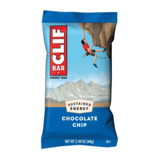 Energy bar with climber design