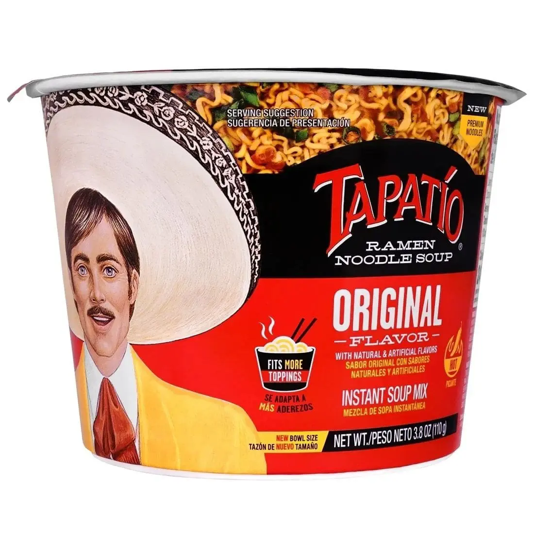 Tapatío Ramen Noodle Soup packaging
