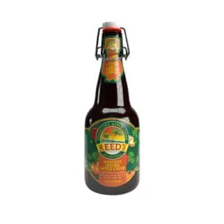 Reed's harvest spiced apple cider bottle