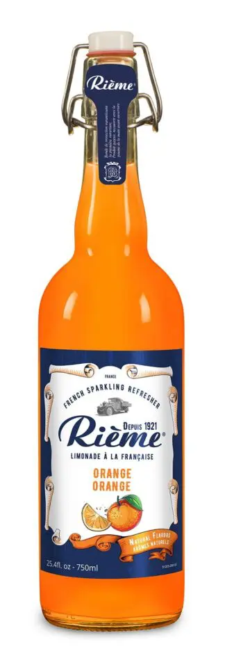 Rieme orange lemonade bottle
