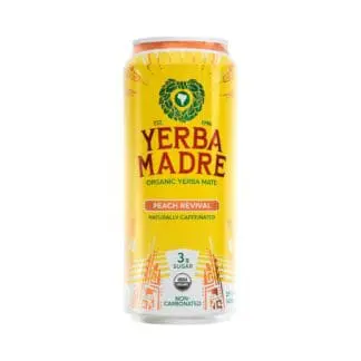 Yellow Yerba Madre Peach Revival can