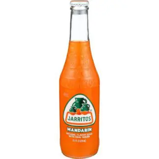 Jarritos mandarin soda bottle