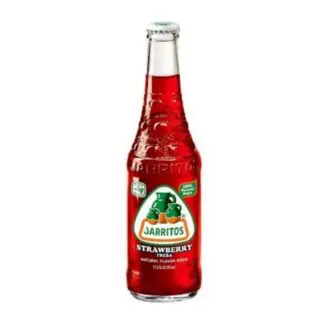 Jarritos strawberry soda bottle