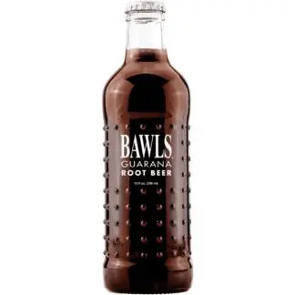 Bawls Guarana Soda - 24 Pack - Root Beer 10oz (Glass)