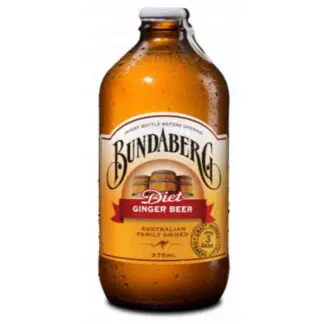 Bottle of Bundaberg Diet Ginger Beer