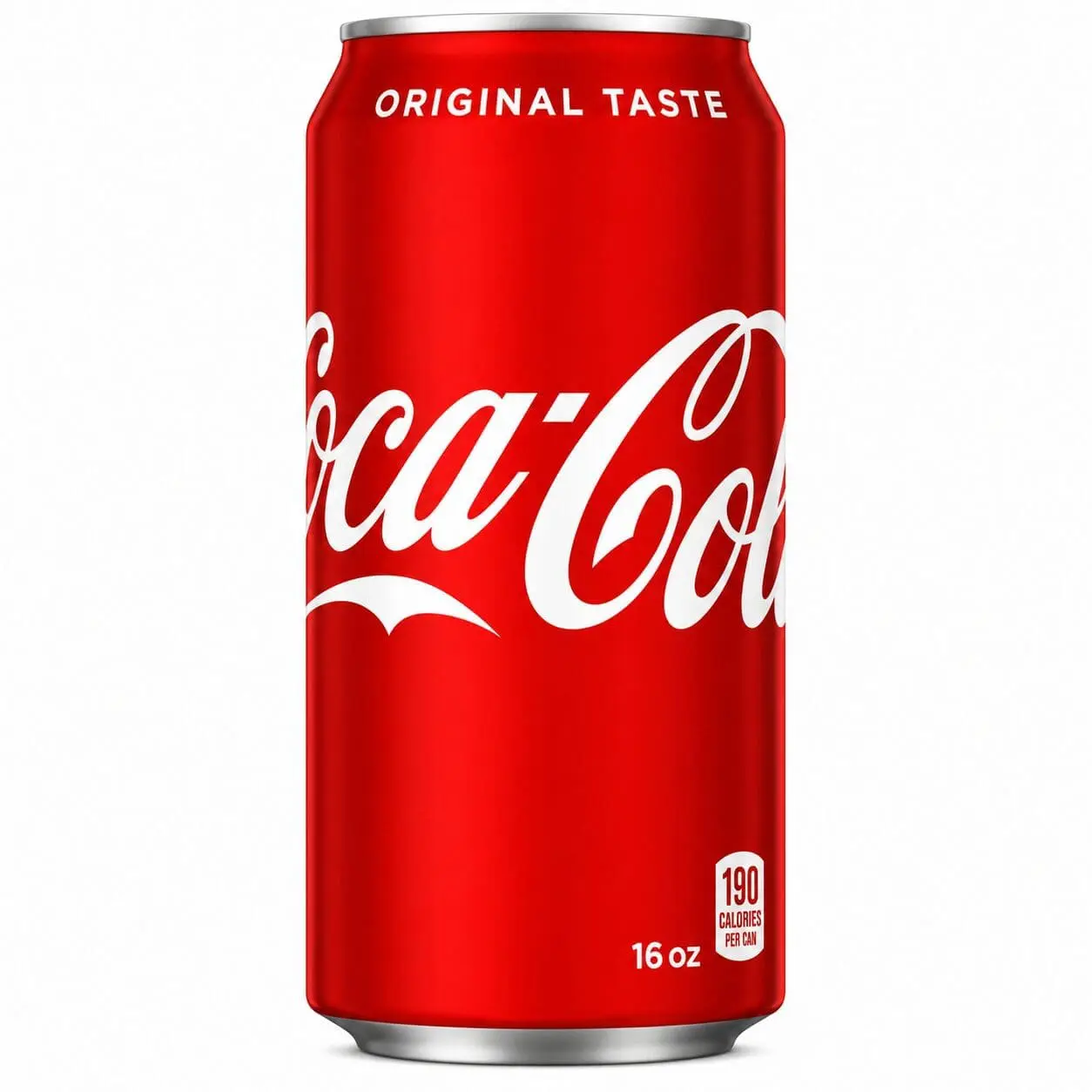 Red Coca-Cola can with logo