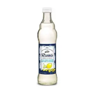 Glass bottle of French lemonade