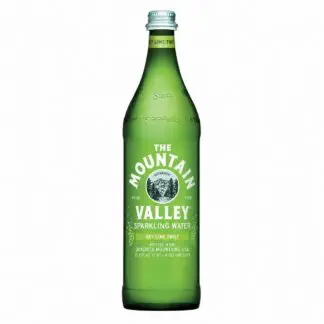 Mountain Valley Key Lime Sparkling Water - 12 Pack - 1L (Glass)