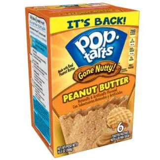 Peanut butter Pop-Tarts box