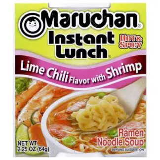 Maruchan Lime Chili Shrimp instant ramen package