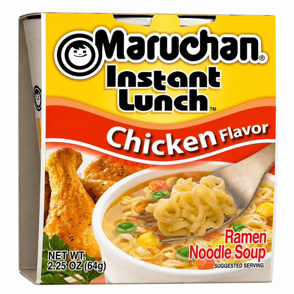 Maruchan Instant Lunch chicken ramen package