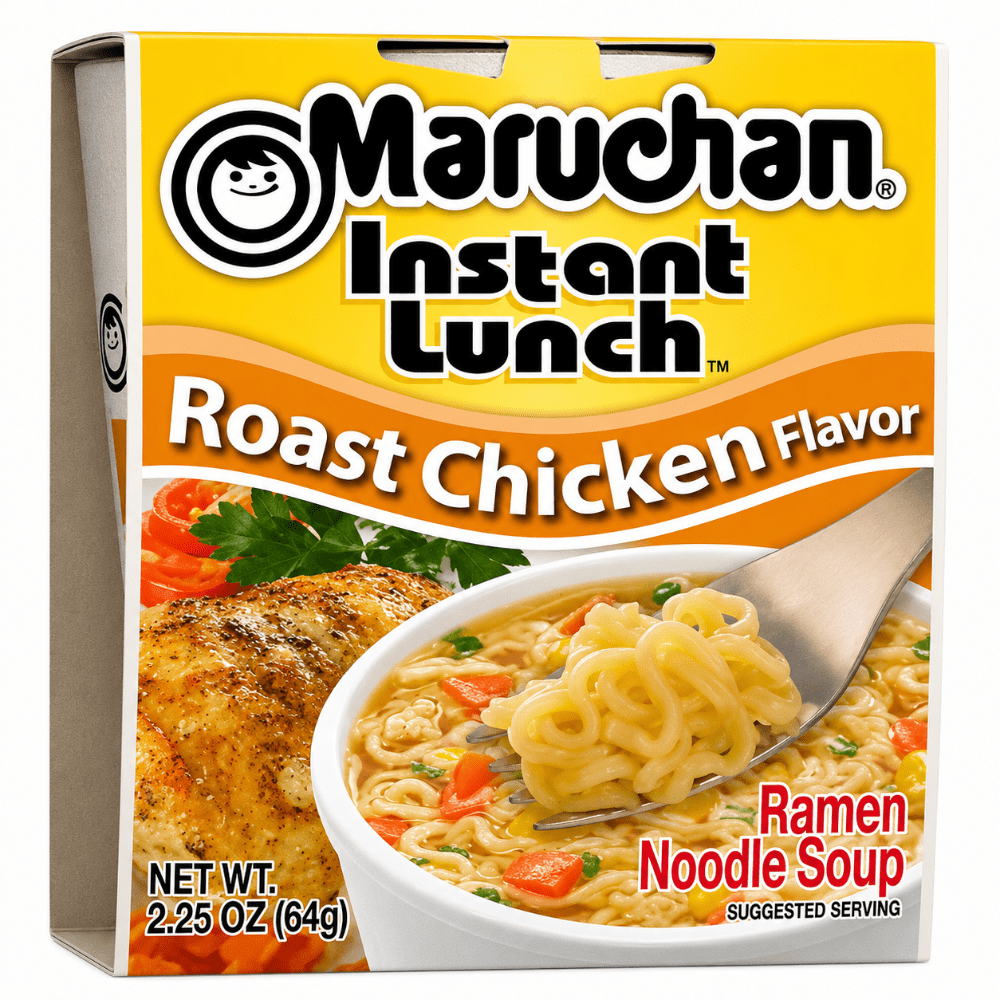 Maruchan Instant Lunch roast chicken ramen package