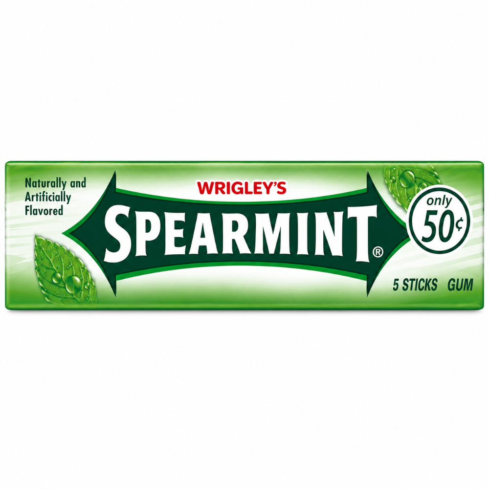 Wrigley's Spearmint gum pack