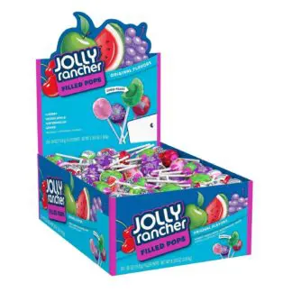 Jolly Rancher Filled Pop Lollipop - 100 Pack 0.56oz