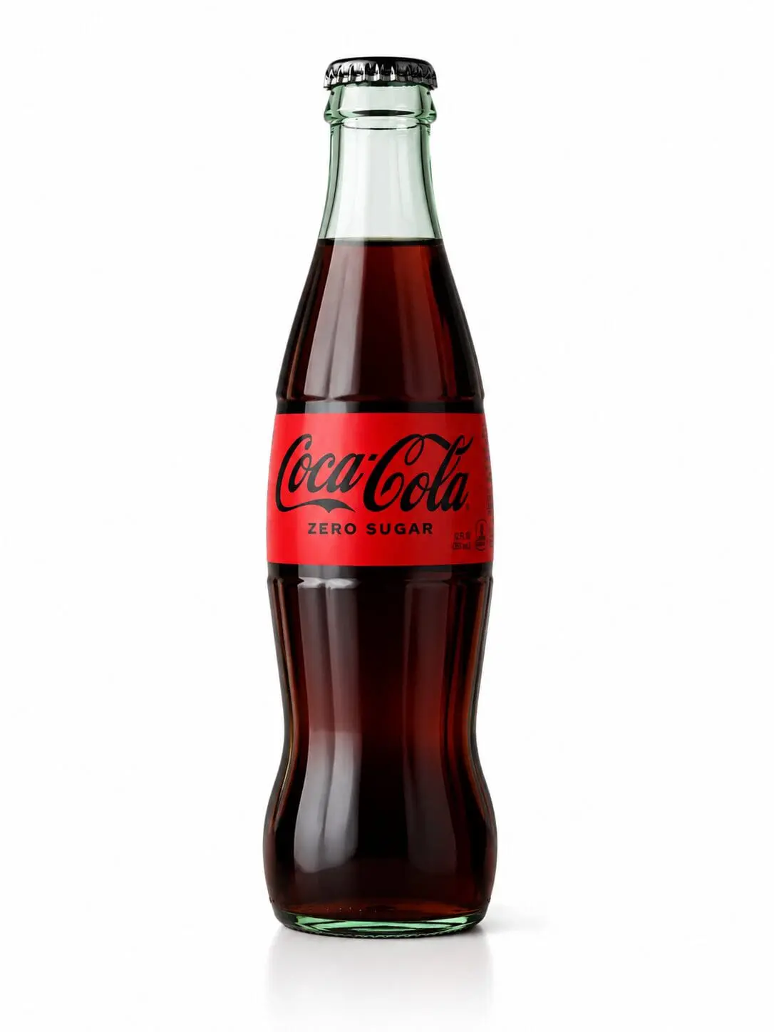 Retro Coke Zero – 355ml – 24 Pack – (Glass) Newly Released USA-Made