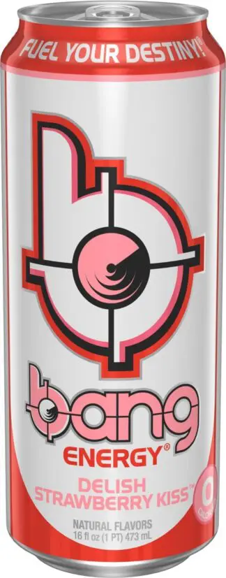 Bang Energy Drink - 12 Pack - Delish Strawberry Kiss 16oz (Can)
