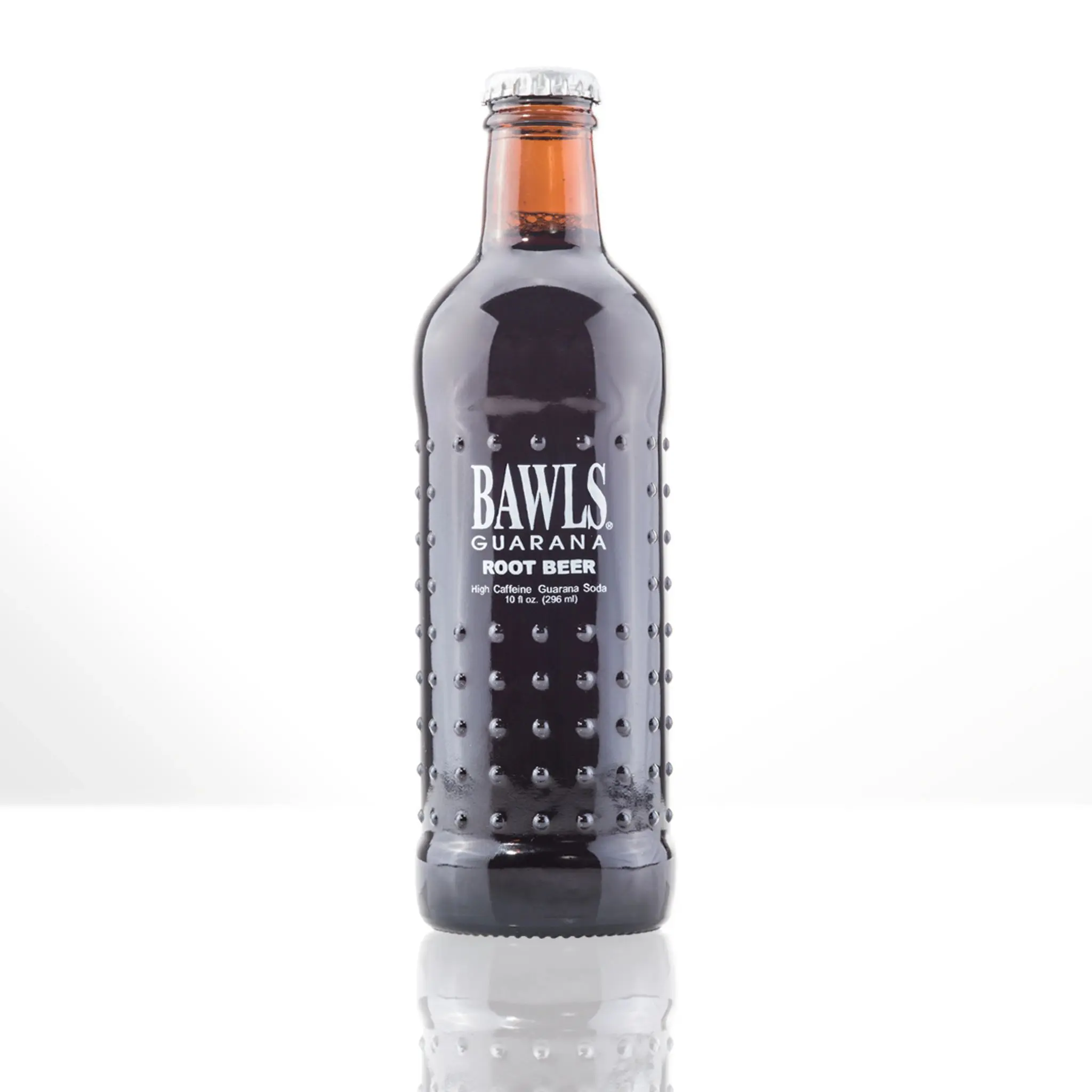 Bawls Guarana Soda - 24 Pack - Root Beer 10oz (Glass) - Image 4