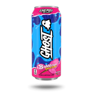Ghost Energy Drink - 12 Pack - Bubblicous Cotton Candy 16oz (Can)