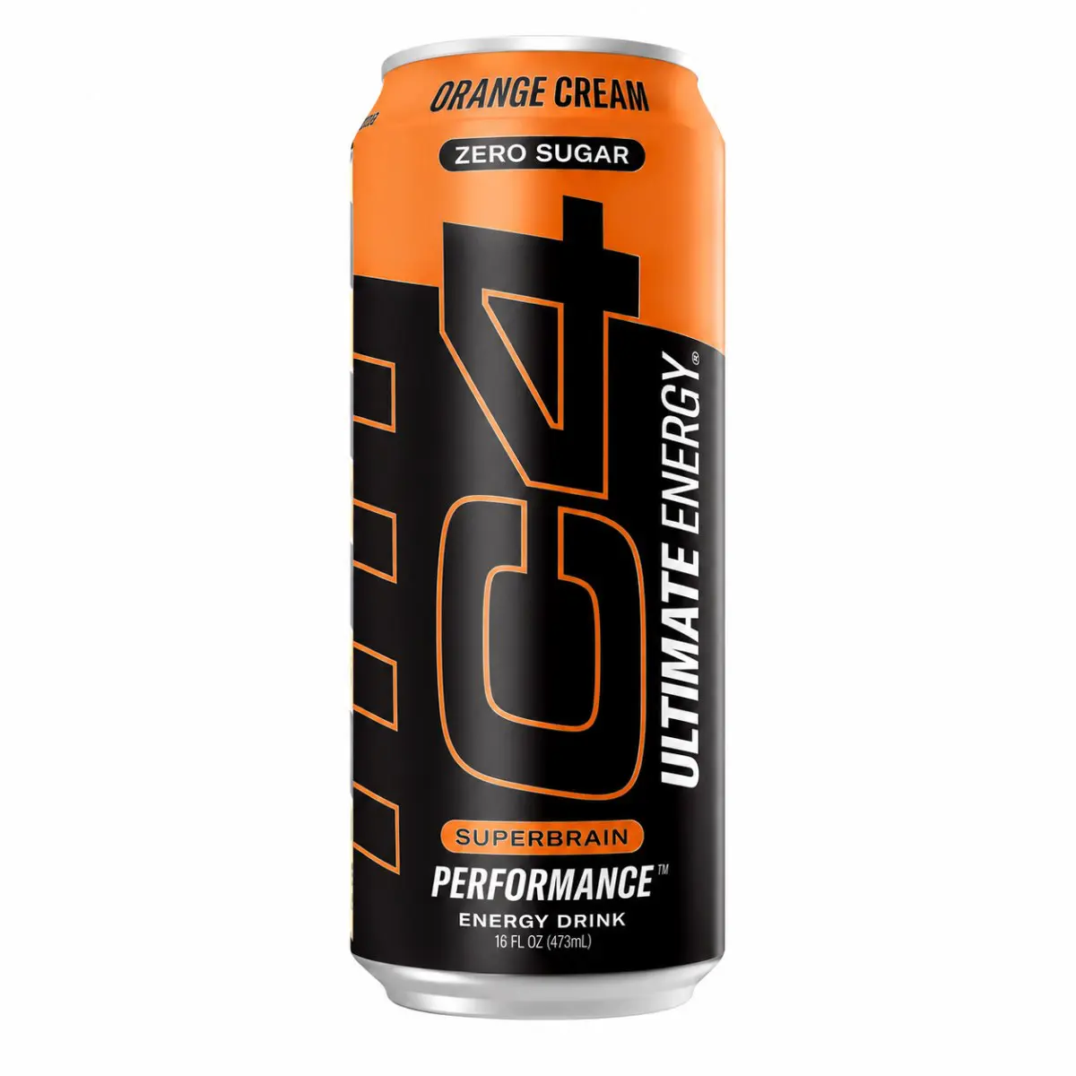 C4 Energy Drink - 12 Pack - Orange Cream 16oz (Can)