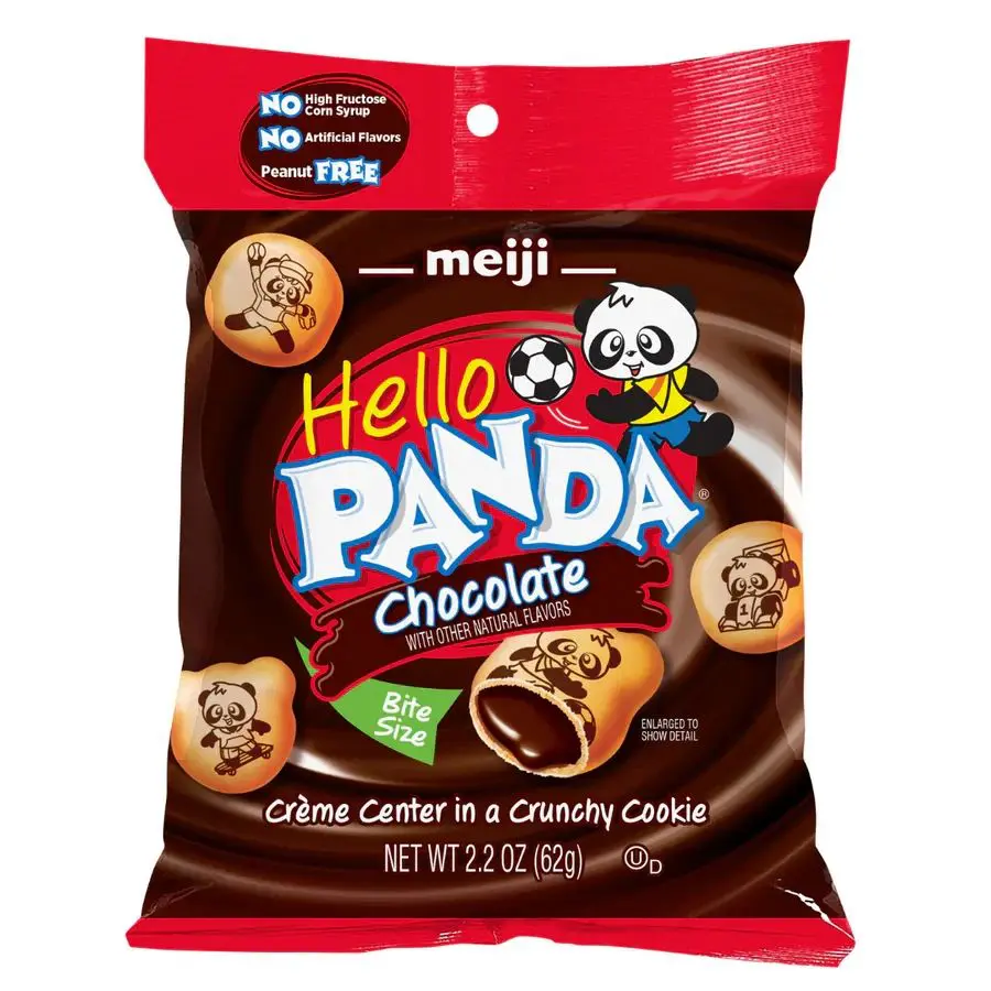 Hello Panda Biscuit Cookies - 6 Pack - Chocolate 2.2oz