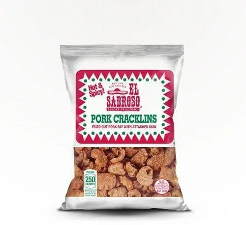 El Sabroso Pork Cracklins Non Spicy - 24 Pack 2.25oz - Image 3