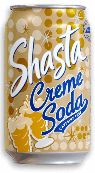 Shasta Soda - 24 Pack - Cream Soda 12oz (Cans)