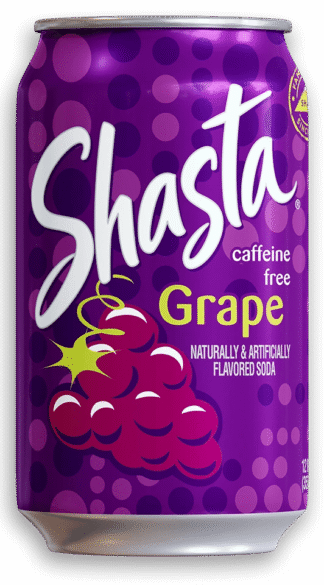 Shasta Soda - 24 Pack - Grape 12oz (Cans)