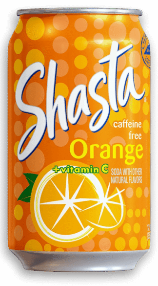 Shasta Soda - 24 Pack - Orange 12oz (Cans)