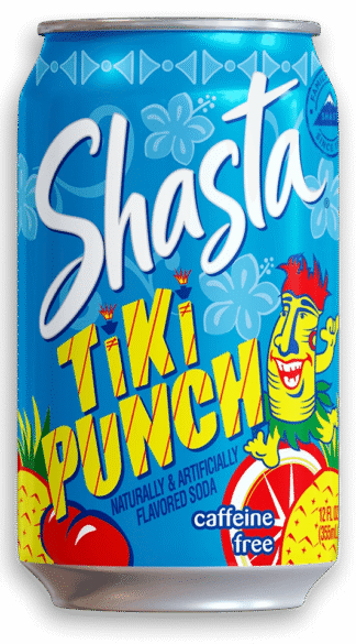 Shasta Soda - 24 Pack - Tiki Punch 12oz (Cans)