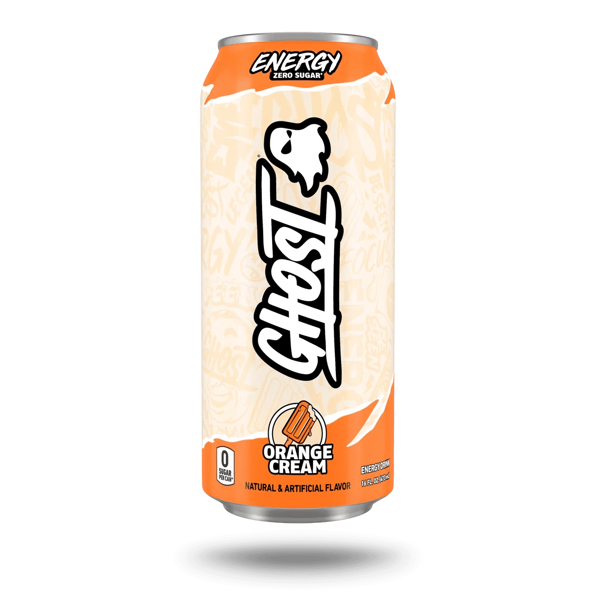 Ghost Energy Drink - 12 Pack - Bubblicous Cotton Candy 16oz (Can) - Image 7