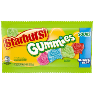 Starburst Gummies Candy Sour Gummy's Share Size - 15 Pack 3.5oz