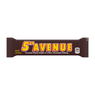 5th Avenue Crunchy Peanut Butter Chocolate Bar - 18 Pack 2oz