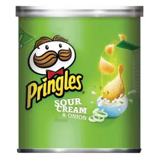 Pringles Potato Crisps - 12 Pack - Pringles Sour Cream & Onion 1.3oz
