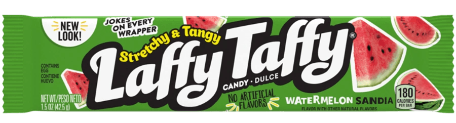 Laffy Taffy Stretchy & Tangy Candy - 24 Pack - Banana 0.81oz