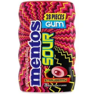 Mentos Sour Sugar - 6 Pack - Strawberry