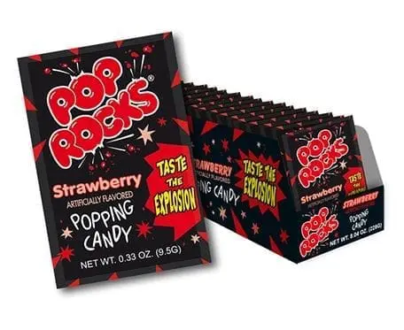 Pop Rocks Popping Candy Cherry - 24 Pack 0.33oz - Image 3