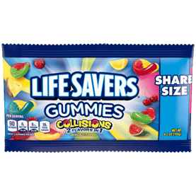 Life Savers Gummies - 15 Pack - Collisions 2-in-1 4.2oz