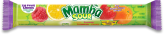 Mamba Fruit Chews Candy - 24 Pack - Sour 2.80oz