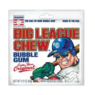 Big League Chew Bubble Gum - 12 Pack - Outta Here Original