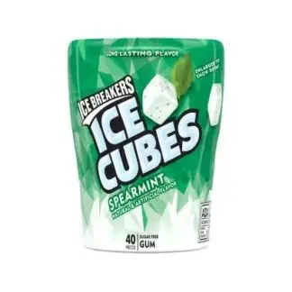 Ice Breakers Ice Cubes Gum - 4 Pack - Spearmint 40ct