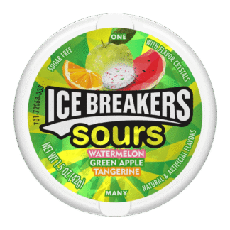 Ice Breakers Mints - 8 Pack - Sours Watermelon, Green Apple, Tangerine