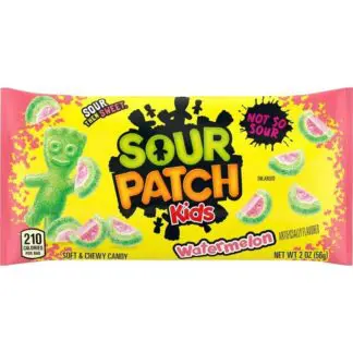 Sour Patch Kids Soft & Chewy Candy - 24 Pack - Sour Patch Kids Watermelon 2oz