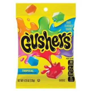 Gushers Fruit Snacks- 8 Pack - Tropical 4.25oz