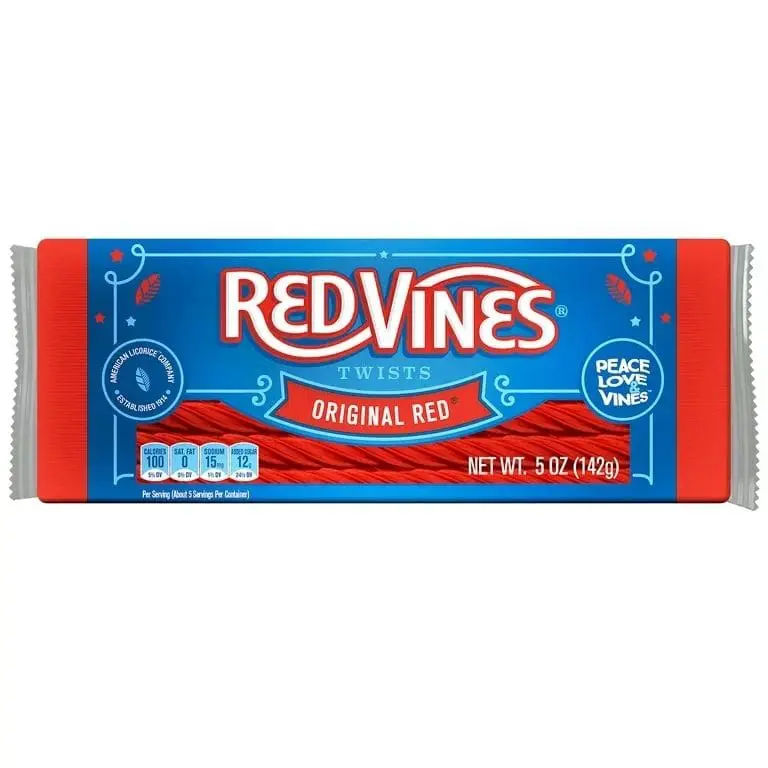 Red Vines Original Red Licorice Twists Original Red - 12 Pack 4oz