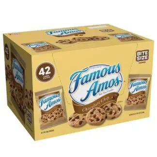 Famous Amos Chocolate Chip Cookies - 42 Pack 2oz