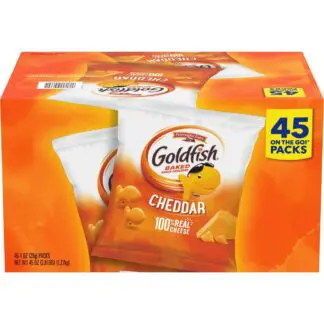 Goldfish Cheddar Crackers - 45 Pack - Goldfish Cheddar 1oz