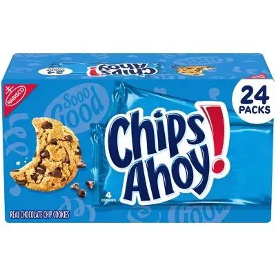 Chips Ahoy! Real Chocolate Chip Cookies - 24 Pack - 1.4oz
