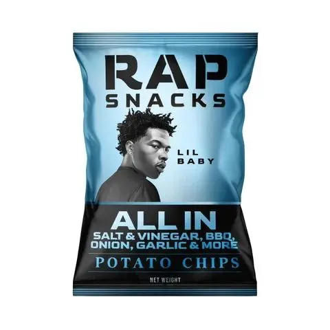 Rap Snacks Potato Chips - 10 Pack - Snoop Dogg BBQ Cheddar 2.5oz - Image 2